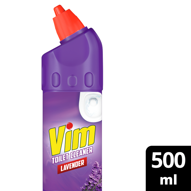 Vim Lavender Pink Power Toilet Cleaner 500Ml